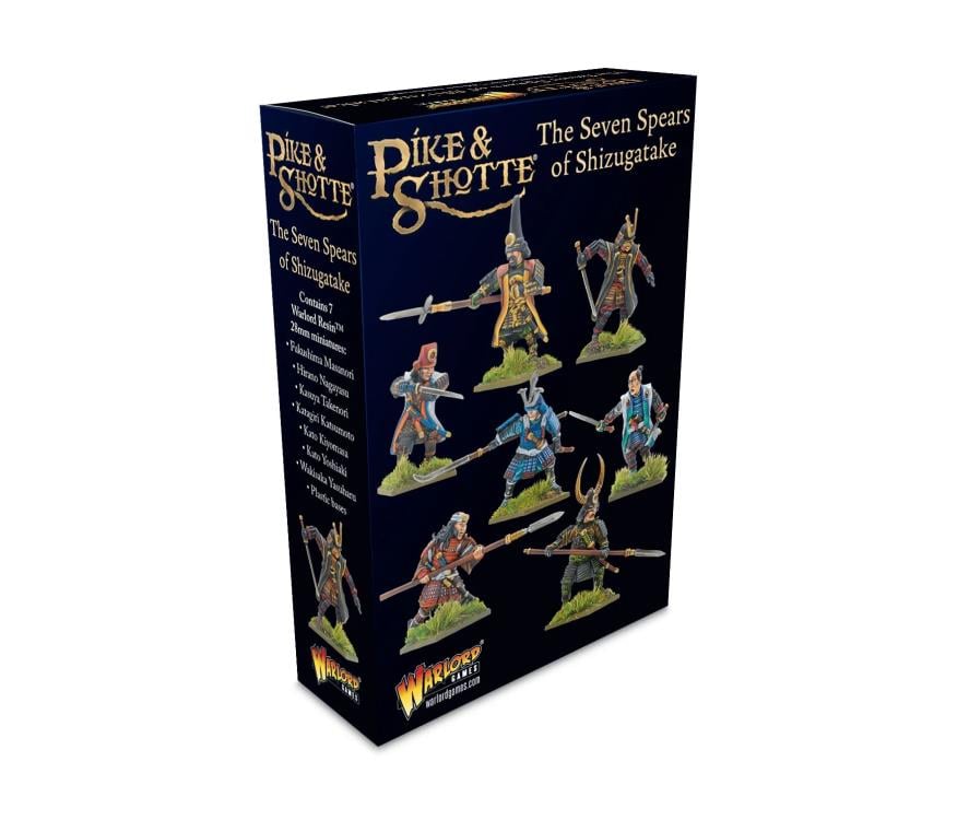 Pike & Shotte: The 7 Spears of Shizugatake (Wars of the Samurai) Boxed Set of 7 Miniatures Gallery Image 11