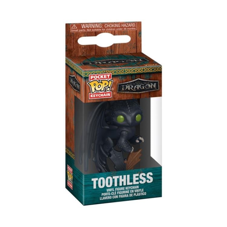 How to Train Your Dragon Pocket Pop! Keychain Toothless Gallery Image 3