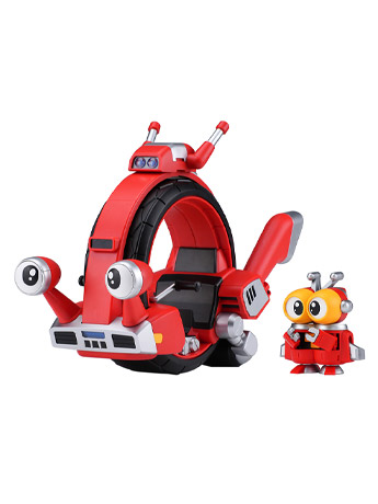 B-Robo Kabutack Qosmos Tobimasky & Denden Roller Model Kit Set (Reissue) Gallery Image 2