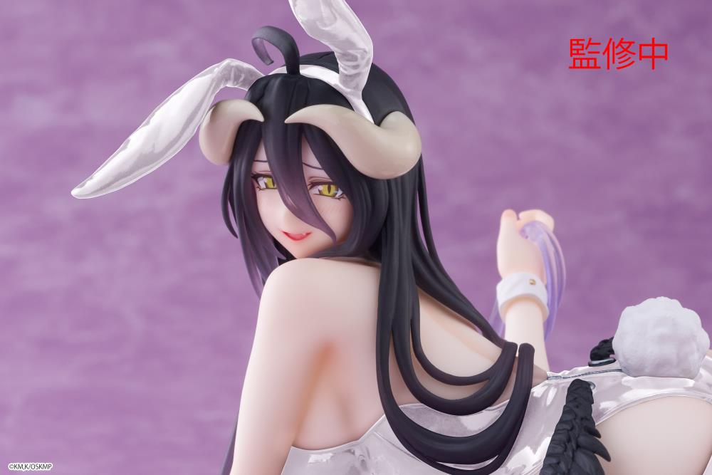Overlord Desktop Cute Albedo (Bunny Ver.) Figure (Renewal Edition) Gallery Image 14