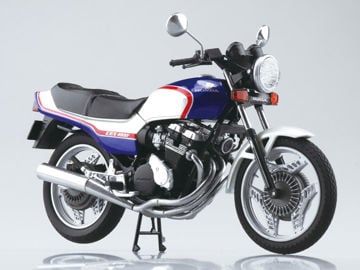 HONDA CBX400F バイク 模型 Honda CBX400F (Pearl Candy Blue) 1/12 Scale Die-cast Motorcycle