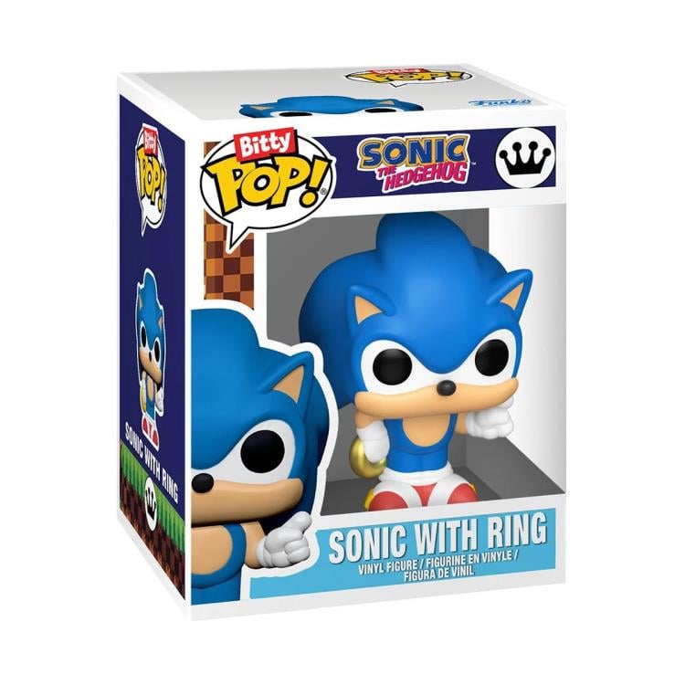 Sonic The Hedgehog Bitty Pop! Arcade Sonic with Ring Gallery Image 4