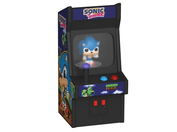 Sonic The Hedgehog Bitty Pop! Arcade Sonic with Ring Gallery Image 1
