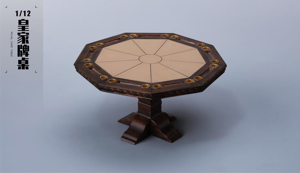 Royal Card Table 1/12 Scale Accessory Gallery Image 7
