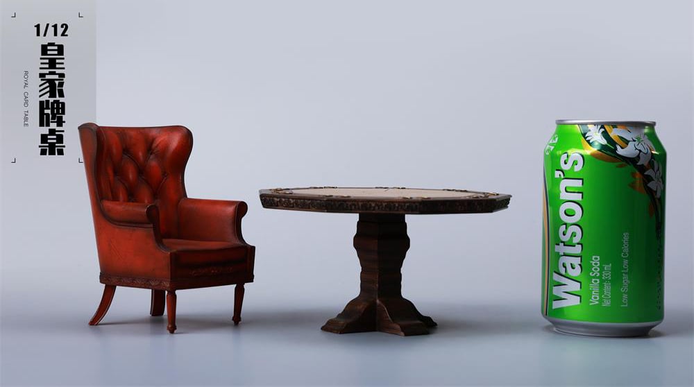 Royal Card Table 1/12 Scale Accessory Gallery Image 4