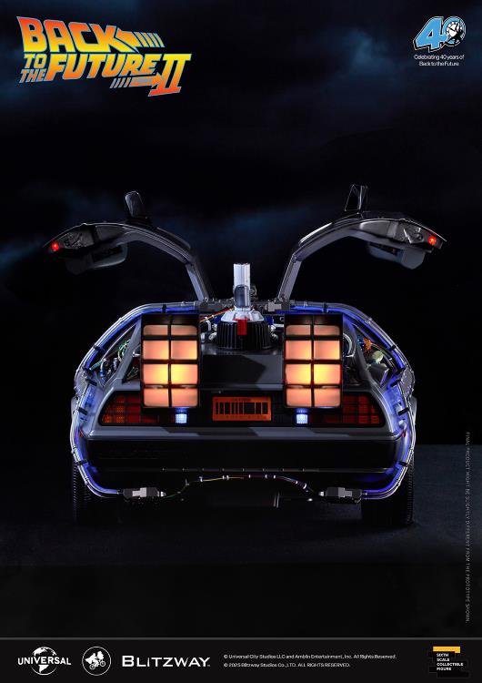 Back to the Future Part II DeLorean 1/6 Scale Vehicle (Deluxe Version with Early-Bird Bonus) Gallery Image 13