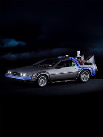 Back to the Future Part II DeLorean 1/6 Scale Vehicle (Deluxe Version with Early-Bird Bonus) Gallery Image 2