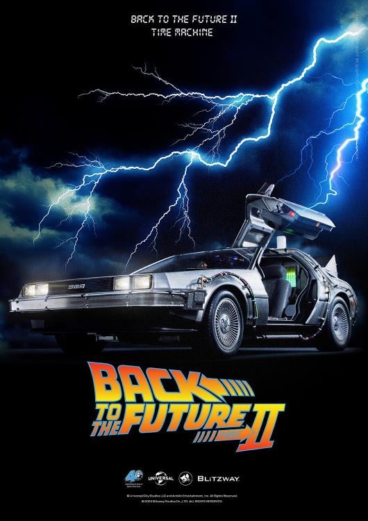 Back to the Future Part II DeLorean 1/6 Scale Vehicle (Deluxe Version with Early-Bird Bonus) Gallery Image 36