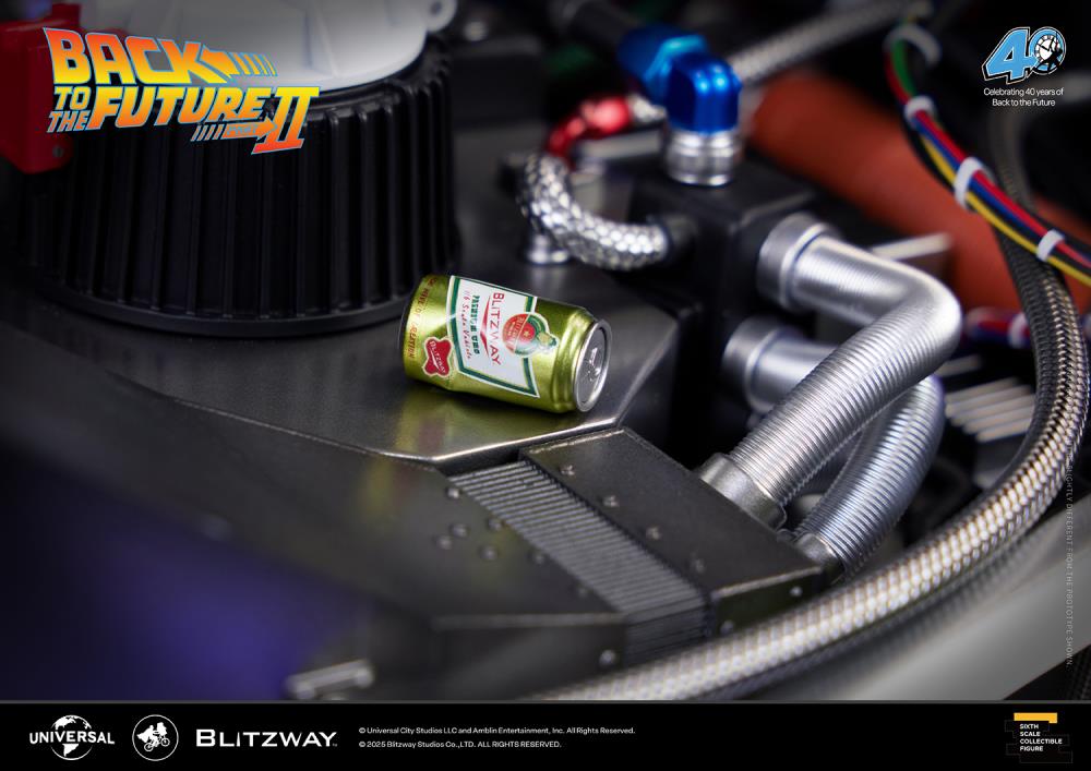 Back to the Future Part II DeLorean 1/6 Scale Vehicle (Deluxe Version with Early-Bird Bonus) Gallery Image 27