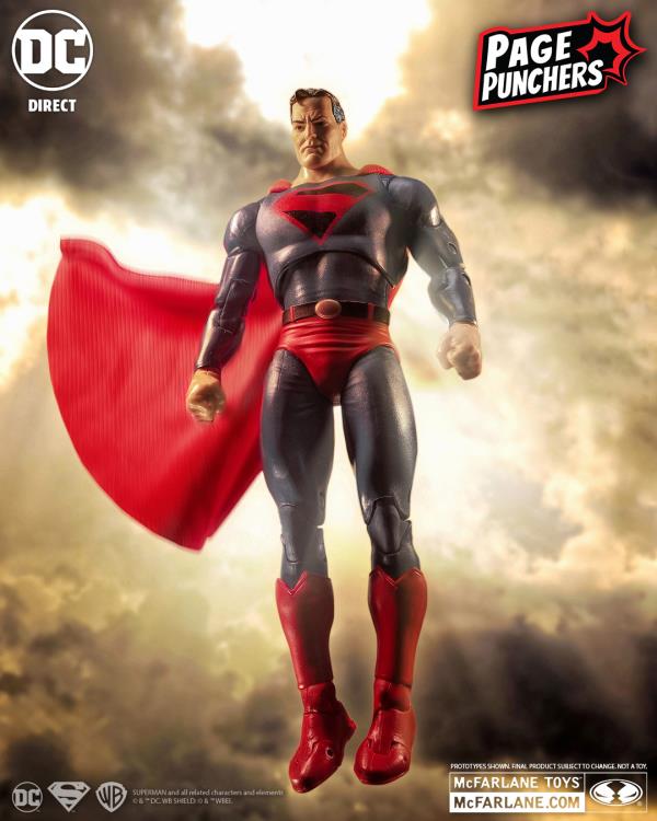 Kingdom Come DC Page Punchers Superman 7" Action Figure with Comic Gallery Image 4