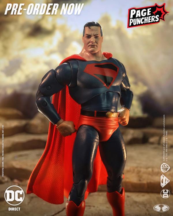 Kingdom Come DC Page Punchers Superman 7" Action Figure with Comic Gallery Image 6