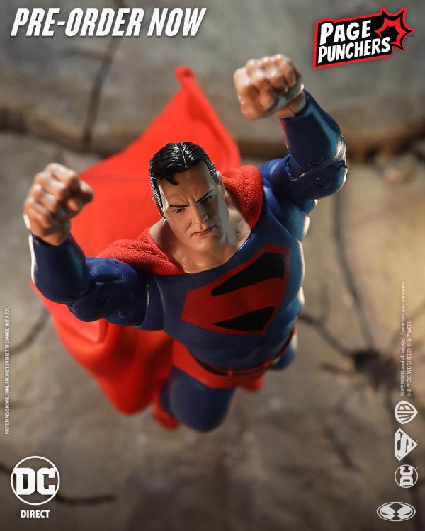 Kingdom Come DC Page Punchers Superman 7" Action Figure with Comic Gallery Image 5