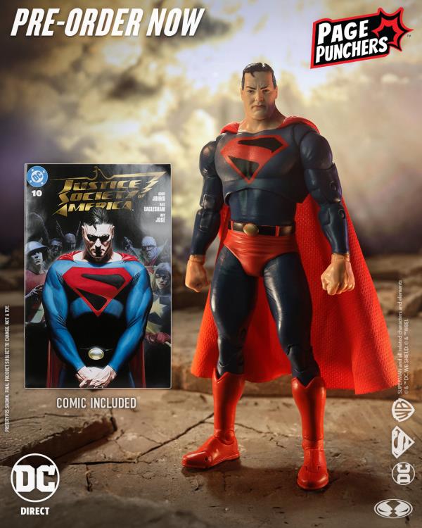 Kingdom Come DC Page Punchers Superman 7" Action Figure with Comic Gallery Image 3