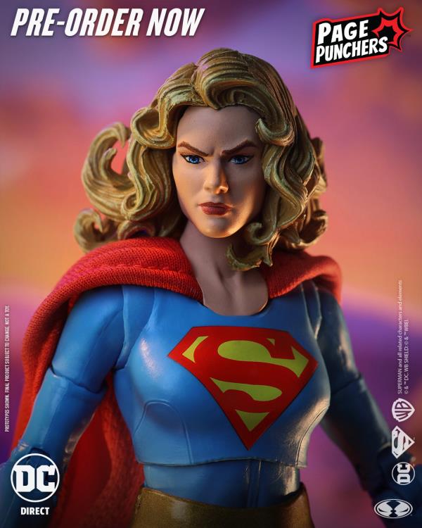 Supergirl: Woman of Tomorrow DC Page Punchers Supergirl 7" Action Figure with Comic Gallery Image 6