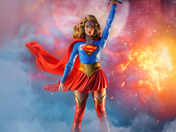 Supergirl: Woman of Tomorrow DC Page Punchers Supergirl 7" Action Figure with Comic Gallery Image 1