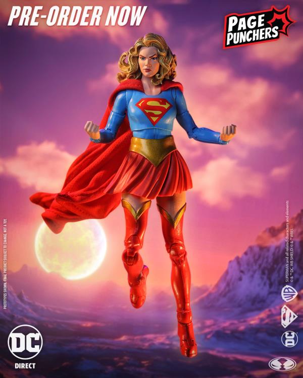 Supergirl: Woman of Tomorrow DC Page Punchers Supergirl 7" Action Figure with Comic Gallery Image 5