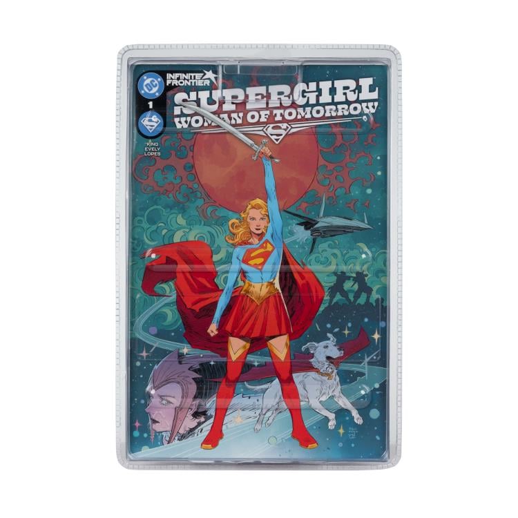 Supergirl: Woman of Tomorrow DC Page Punchers Supergirl 7" Action Figure with Comic Gallery Image 14
