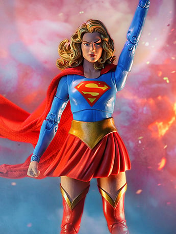 Supergirl: Woman of Tomorrow DC Page Punchers Supergirl 7" Action Figure with Comic Gallery Image 2