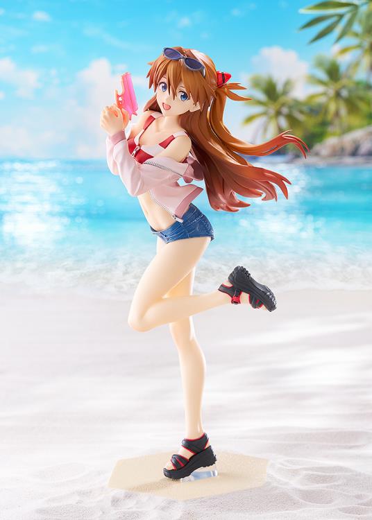 Y*様 POP UP PARADE 　アスカ　フィギュア　BEACH QUEEN Rebuild of Evangelion Pop Up Parade L Beach Queens Asuka Shikinami