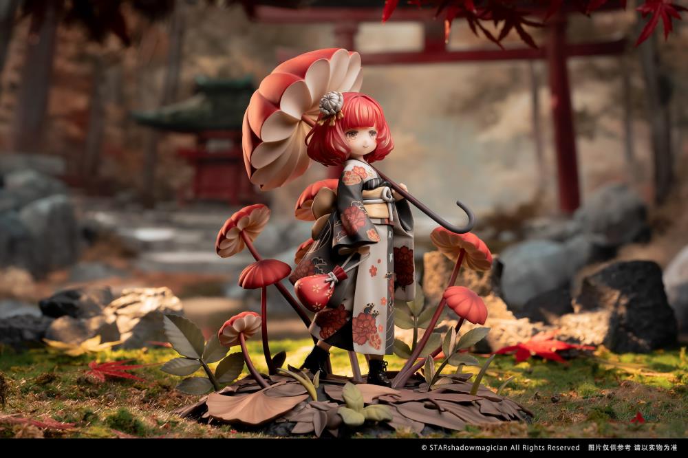 The Mushroom Girls Series No.06 Marasmius haematocephalus 1/1 Scale Figure Gallery Image 3