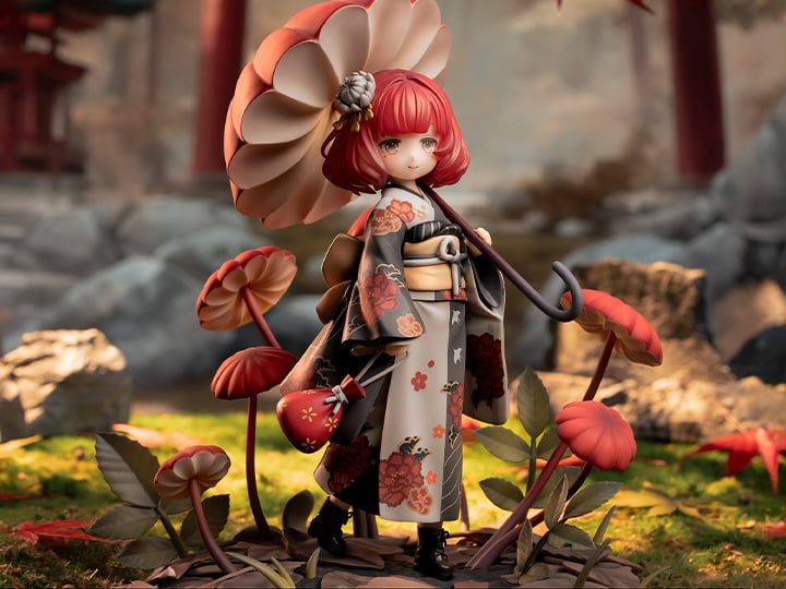 The Mushroom Girls Series No.06 Marasmius haematocephalus 1/1 Scale Figure Gallery Image 1