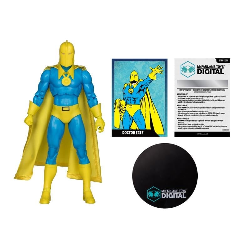 DC: The Silver Age Doctor Fate 7" Action Figure (With Digital Code) Gallery Image 8