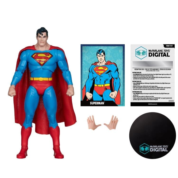 DC: The Silver Age Superman 7" Action Figure (With Digital Code) Gallery Image 8