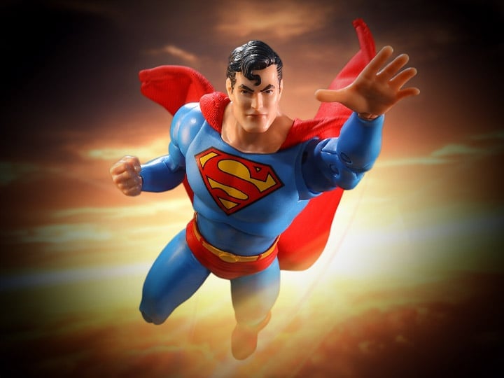 DC: The Silver Age Superman 7" Action Figure (With Digital Code) Gallery Image 1