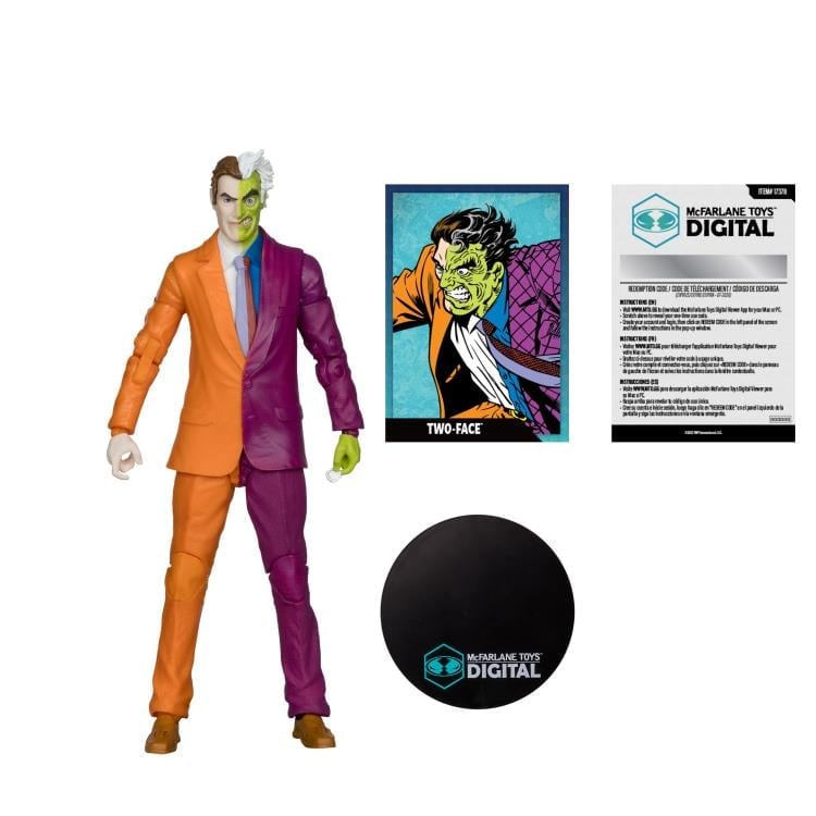 DC: The Silver Age Two-Face 7" Action Figure (With Digital Code) Gallery Image 8