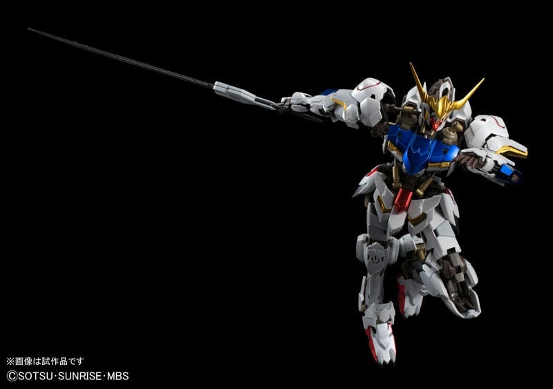 Mobile Suit Gundam: Iron-Blooded Orphans Hi-Resolution Gundam Barbatos 1/100 Scale Model Kit Gallery Image 5
