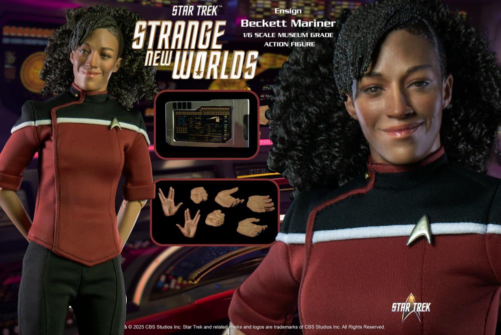 Star Trek: Strange New Worlds Ensign Beckett Mariner 1/6 Scale Figure Gallery Image 10