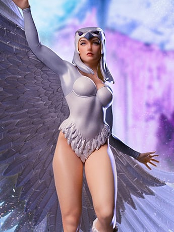 Masters of the Universe White Sorceress 1/10 Art Scale BBTS Exclusive Limited Edition Statue Gallery Image 2