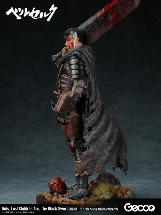 Berserk Guts The Black Swordsman Lost Children Arc (Redecoration Ver.) 1/6 Scale Statue Gallery Image 13