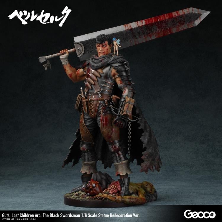Berserk Guts The Black Swordsman Lost Children Arc (Redecoration Ver.) 1/6 Scale Statue Gallery Image 3