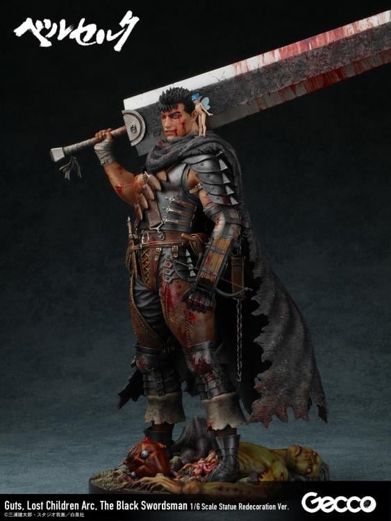 Berserk Guts The Black Swordsman Lost Children Arc (Redecoration Ver.) 1/6 Scale Statue Gallery Image 12
