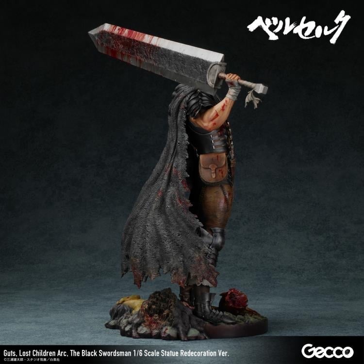Berserk Guts The Black Swordsman Lost Children Arc (Redecoration Ver.) 1/6 Scale Statue Gallery Image 8