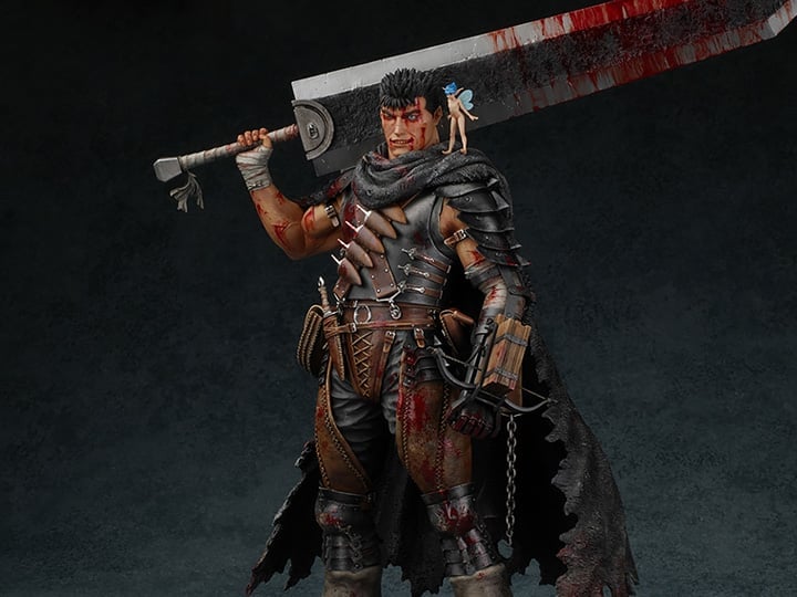 Berserk Guts The Black Swordsman Lost Children Arc (Redecoration Ver.) 1/6 Scale Statue Gallery Image 1
