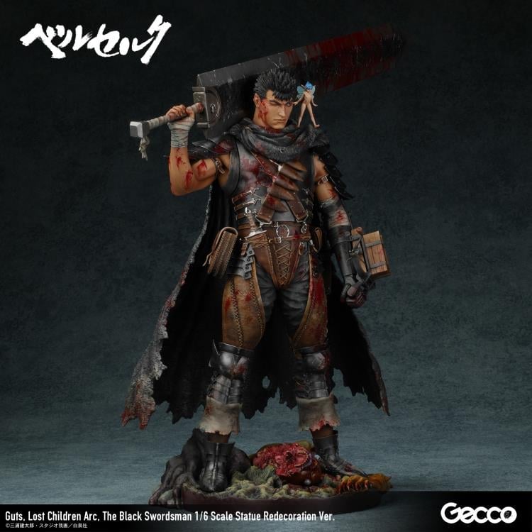 Berserk Guts The Black Swordsman Lost Children Arc (Redecoration Ver.) 1/6 Scale Statue Gallery Image 54