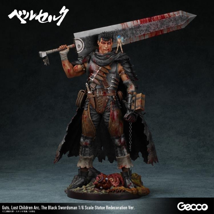 Berserk Guts The Black Swordsman Lost Children Arc (Redecoration Ver.) 1/6 Scale Statue Gallery Image 10