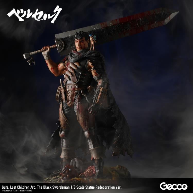 Berserk Guts The Black Swordsman Lost Children Arc (Redecoration Ver.) 1/6 Scale Statue Gallery Image 59