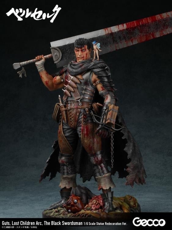 Berserk Guts The Black Swordsman Lost Children Arc (Redecoration Ver.) 1/6 Scale Statue Gallery Image 11