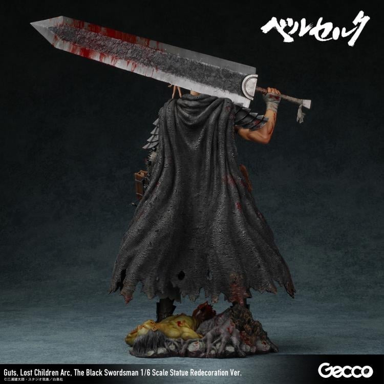 Berserk Guts The Black Swordsman Lost Children Arc (Redecoration Ver.) 1/6 Scale Statue Gallery Image 7