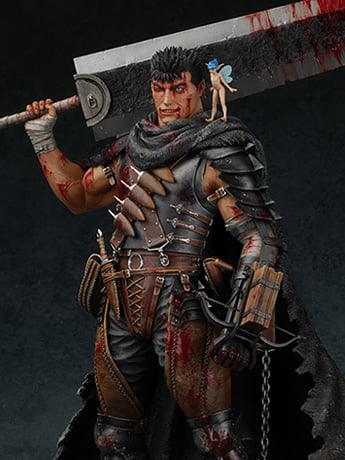 Berserk Guts The Black Swordsman Lost Children Arc (Redecoration Ver.) 1/6 Scale Statue Gallery Image 2