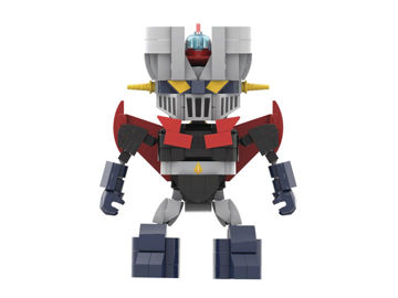 Bearbrick 200% Mazinger Super Alloyed