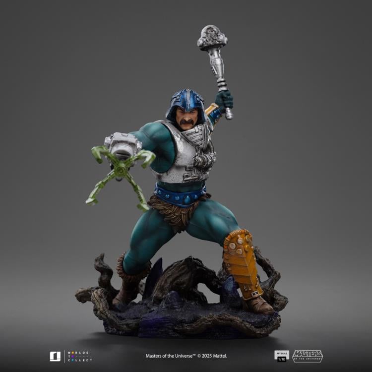 Masters of the Universe Man-At-Arms (Snake Armor Ver.) 1/10 Art Scale BBTS Exclusive Limited Edition Statue Gallery Image 11