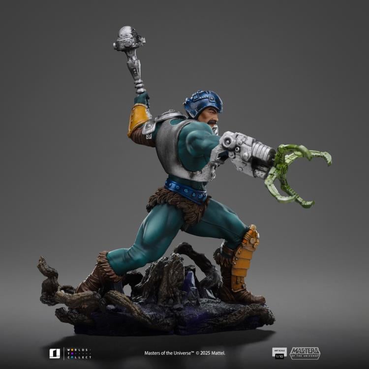 Masters of the Universe Man-At-Arms (Snake Armor Ver.) 1/10 Art Scale BBTS Exclusive Limited Edition Statue Gallery Image 14
