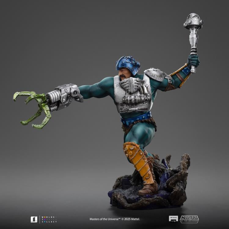 Masters of the Universe Man-At-Arms (Snake Armor Ver.) 1/10 Art Scale BBTS Exclusive Limited Edition Statue Gallery Image 12