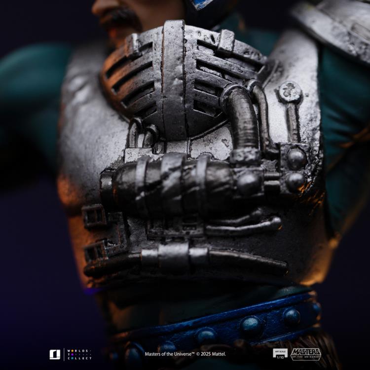 Masters of the Universe Man-At-Arms (Snake Armor Ver.) 1/10 Art Scale BBTS Exclusive Limited Edition Statue Gallery Image 9