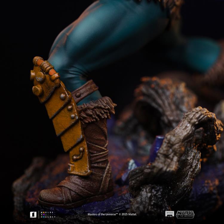 Masters of the Universe Man-At-Arms (Snake Armor Ver.) 1/10 Art Scale BBTS Exclusive Limited Edition Statue Gallery Image 10