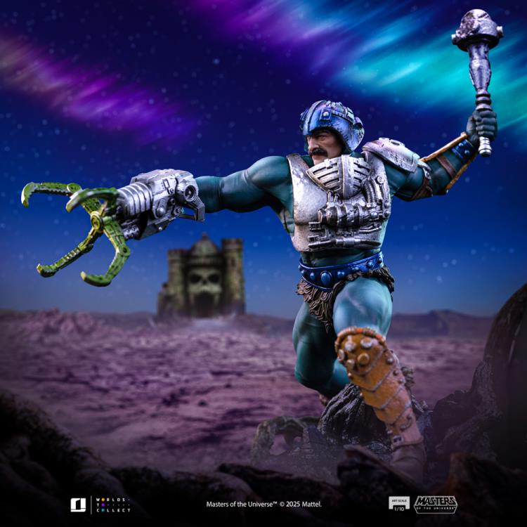 Masters of the Universe Man-At-Arms (Snake Armor Ver.) 1/10 Art Scale BBTS Exclusive Limited Edition Statue Gallery Image 3